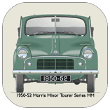 Morris Minor Tourer Series MM 1950-52 Coaster 1